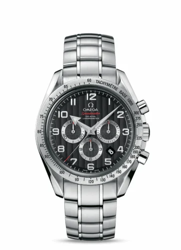 Omega Speedmaster Broad Arrow 44.25 Stainless Steel / Black Stripes / Bracelet 321.10.44.50.01.001 (32110445001001)